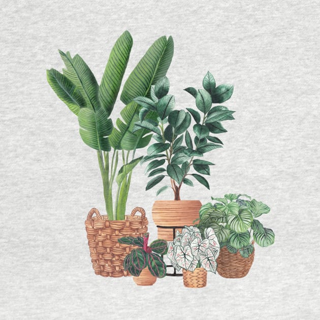 House Plants 10 by Gush Art Studio 1